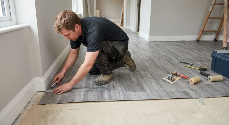 Sheet Vinyl Installation in Fort Worth, TX
